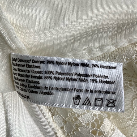 Maidenform Lace Trim Firm Control Body Shaper 42DD - Picture 5 of 5